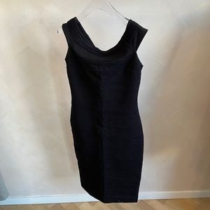 Ted Baker Inan off the shoulder texture dress